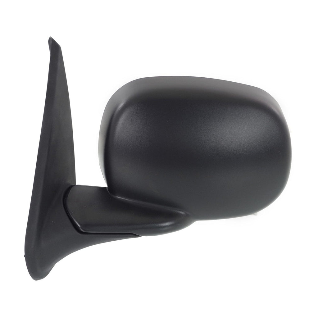 Set of 2 Manual Mirrors for Dodge Ram 1500 Van (1999–2003) Black Folding
