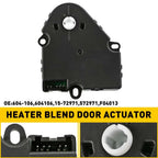 HVAC A/C Heater Air Blend Door Actuator for Chevy Silverado GMC Sierra (2007–2014) 604-106 K