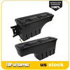 Set of 2 Truck Bed Swing Storage Tool Boxes for Jeep Wrangler Gladiator JT