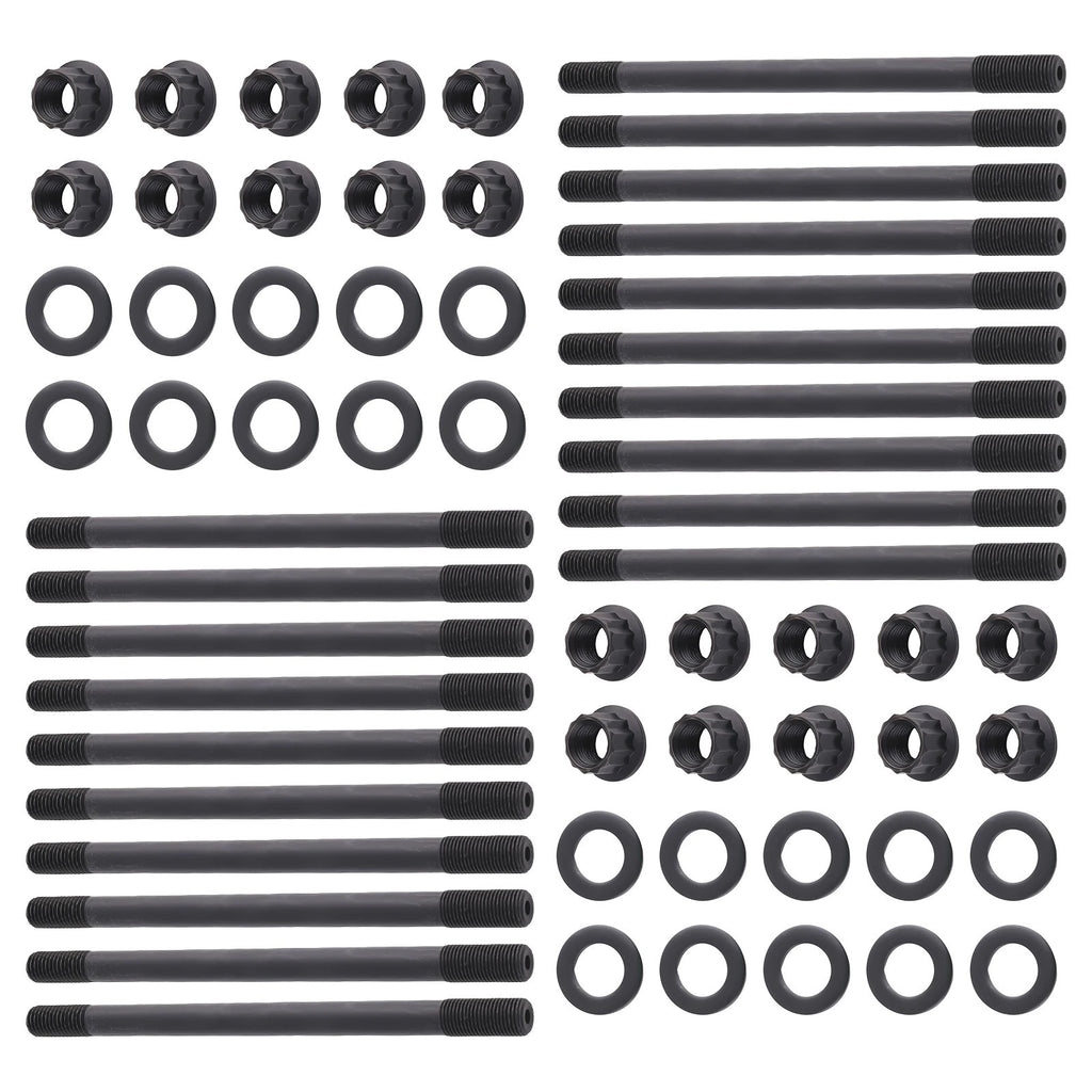 Head Stud Kit with 12-Point Nuts & Washers for Ford F250 F350 (2003–2007)