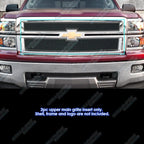 Stainless Steel Black Mesh Grille for Chevy Silverado 1500 (2014–2015)