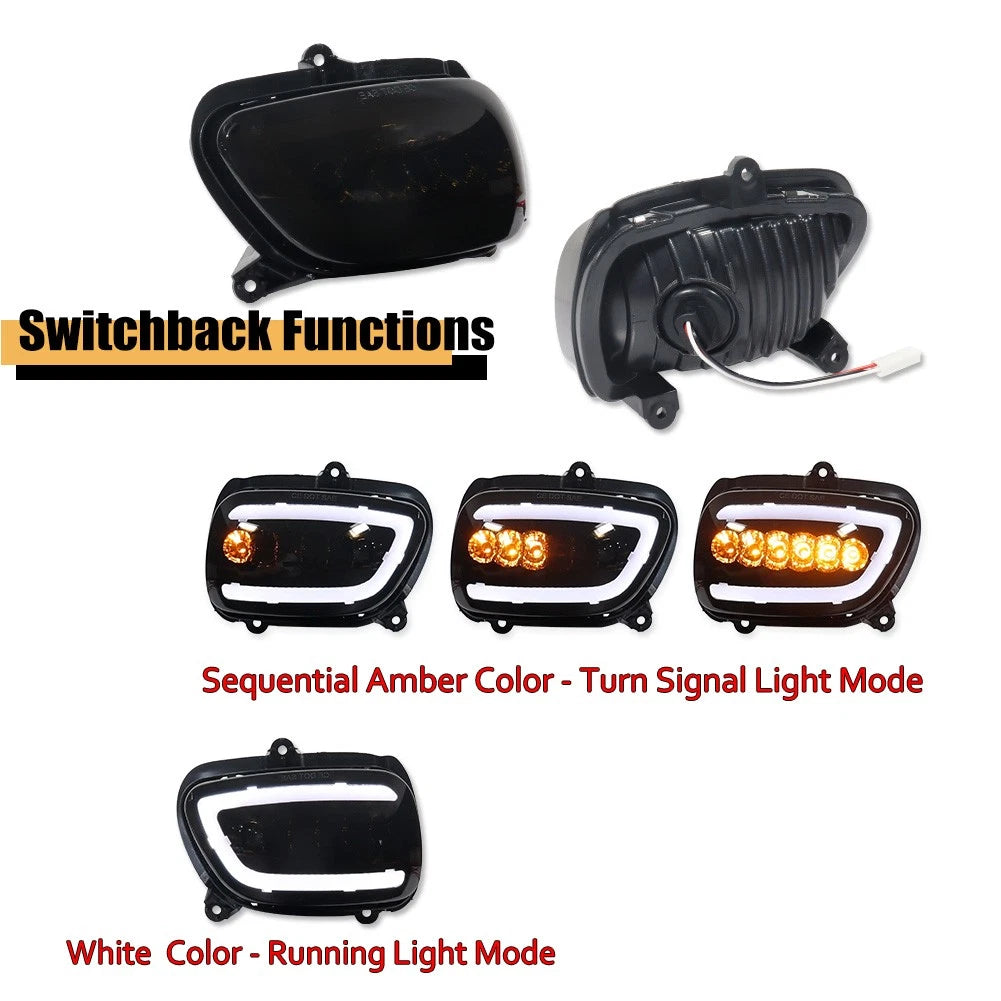 Smoked LED Signal Lights for Honda Goldwing 1800 F6B (2001–2017)