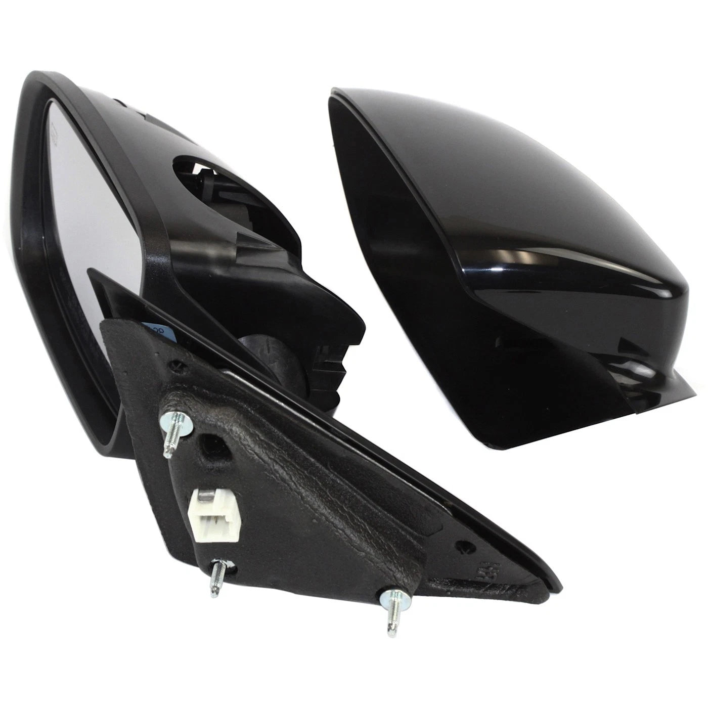 Heated Power Mirror for Chrysler 200 (2011–2014) - Left, Manual Fold, Paintable