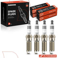 Set of 4 Iridium Platinum Spark Plugs for Ford Explorer (2012–2013) Fusion (2019)