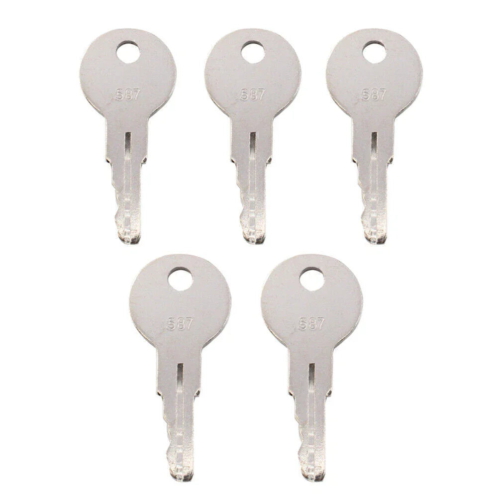 5 x Ignition Keys for JLG Heavy Construction Equipment