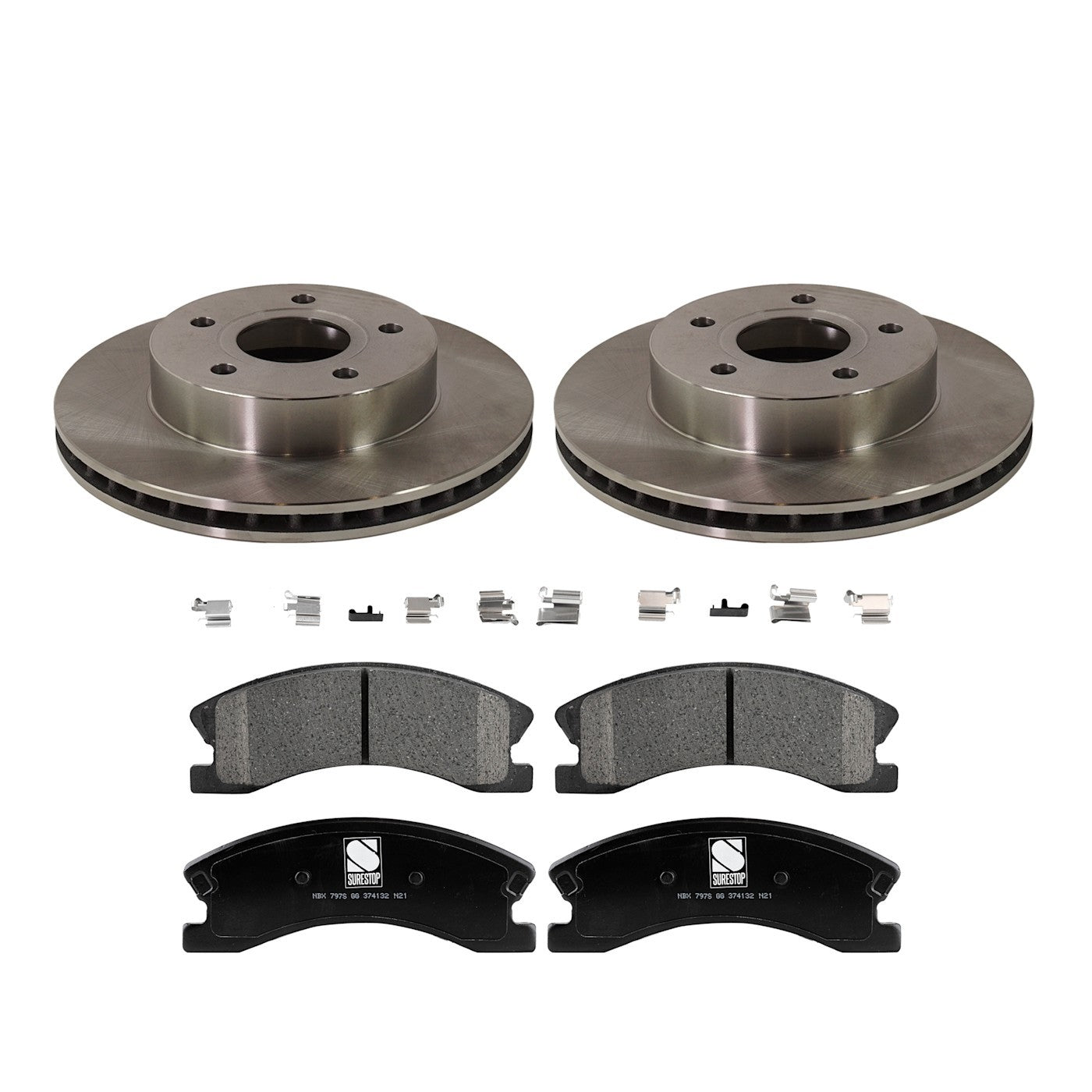 Brake Disc and Pad Kit for Jeep Grand Cherokee (1999–2004)