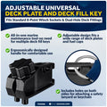 Adjustable Universal Deck Plate and Fill Key for (FO5068)