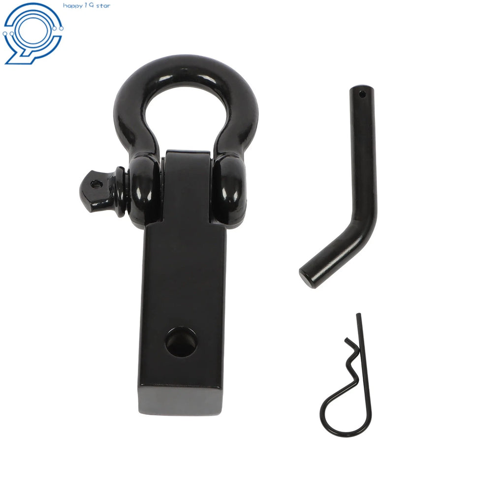 2" Receiver Tow Hook with 3/4" D-Ring Shackle for Universal Fit