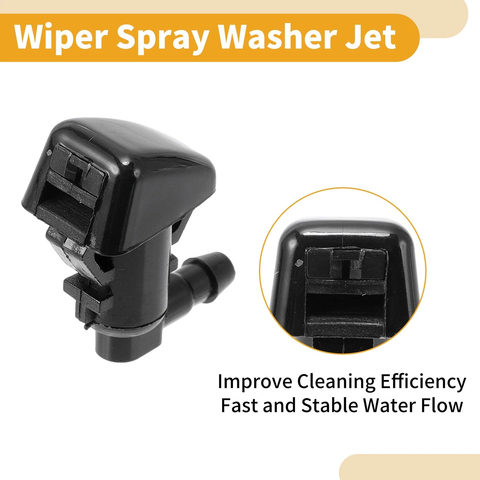Windshield Washer Nozzle Kit for Dodge Nitro (2007–2011) No. 55157319AA