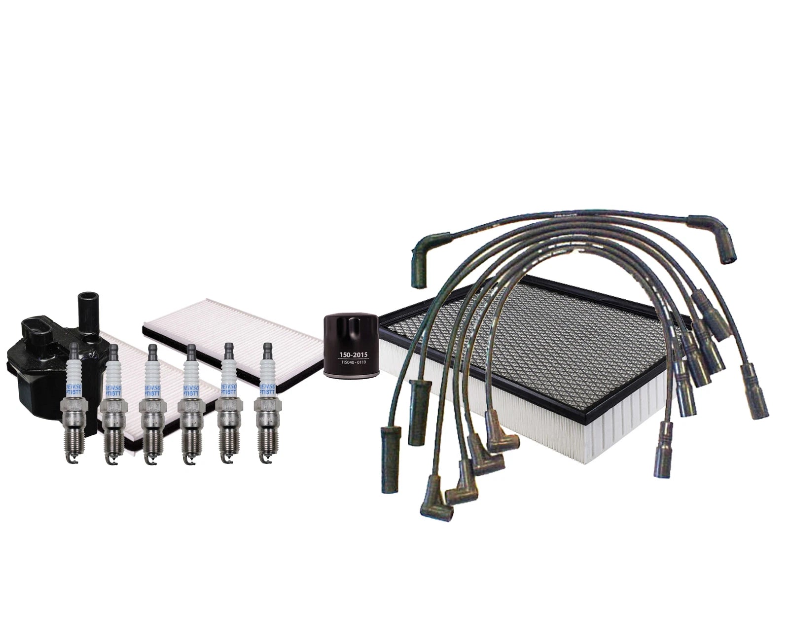 Denso 6 Platinum TT Spark Plug Wire Set for Chevy GMC V6
