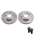 Front Brake Rotors Set of 2 for Honda Civic/Civic Del Sol (1990–2000) S31029