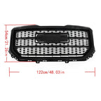 Denali Style Black Mesh Front Bumper Grille for GMC Sierra 1500 (2016–2018)
