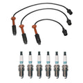 Denso Ignition Wire Kit 7mm (6 Pieces) Iridium TT Gap 0.040 for