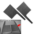 Dashboard Center Air Vent Outlet Cover Trim for Jaguar F-Type (2013–2024) Carbon Black