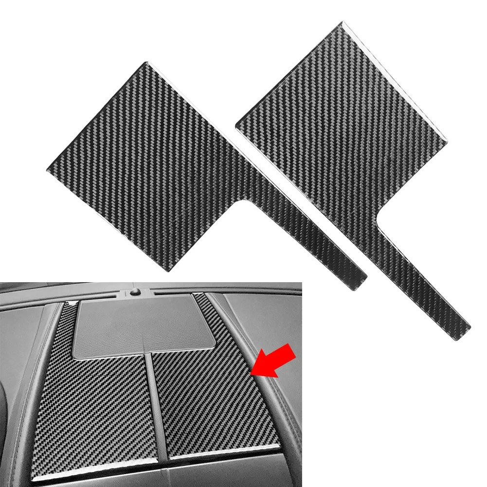 Dashboard Center Air Vent Outlet Cover Trim for Jaguar F-Type (2013–2024) Carbon Black