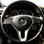 Adhesive Steering Wheel Trim Cover for Mercedes C/E/CLA (2012–2014)