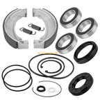 Rear Axle & Brake Bearing Seals & Shoes Kit for Honda Recon 250 TRX250 (1997–2024)