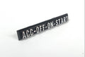 Ignition Plate Emblem for Chevrolet C10 C20 K20 (1969–1972)