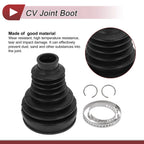 Inner CV Joint Boot Kit with Clamps for BMW X3 (2011–2017) - 31607620599
