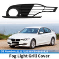Fog Light Grill No. 51117255369/BM1038129 for BMW 328i (2012–2015) Black ABS