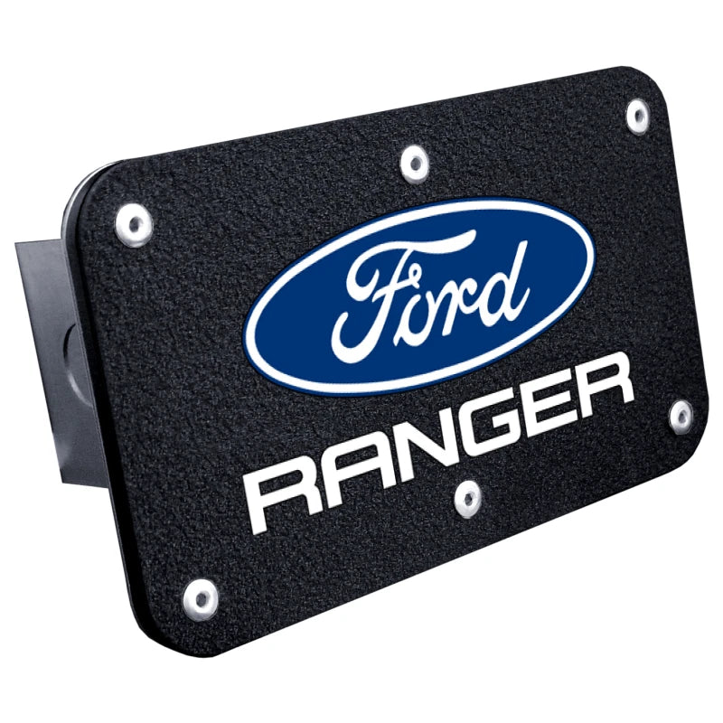 Trailer Hitch Cover Plug for Ford Ranger Blue Oval (2011–2018)