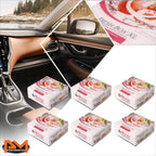 6x TreeFrog Air Freshener for Car/Office/Home - White Peach
