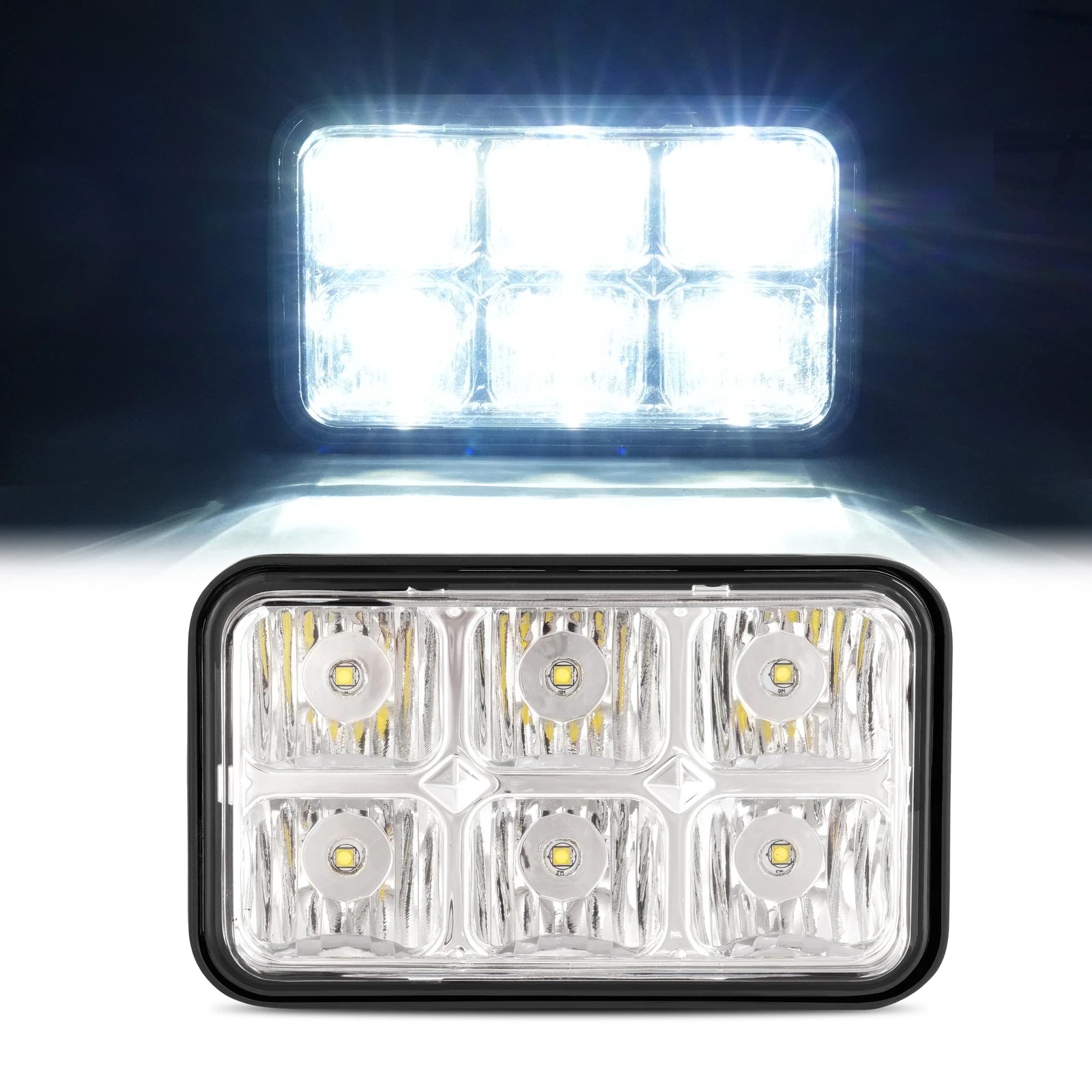 Clear LED Headlight for EZGO Golf Cart (1996–2023) ST350, Marathon, Workhorse