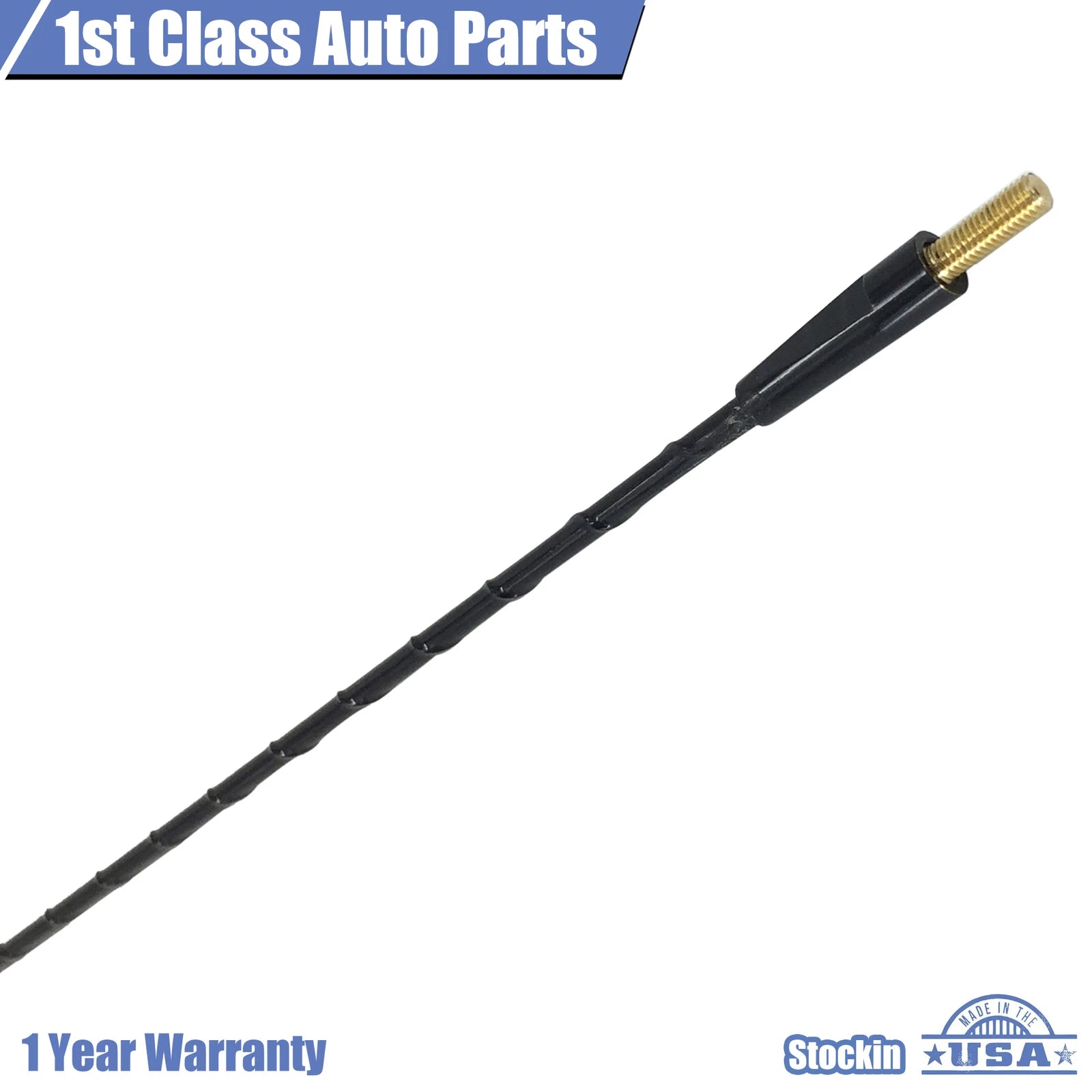 Antenna Mast for Saturn Ion (2003-2007) Front Right Passenger Fender Black