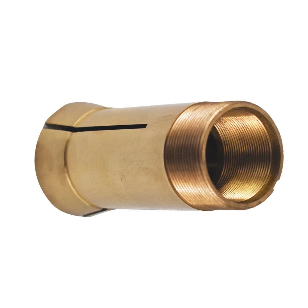 Set of 10 Brass Collets for Lathe Milling (1/16" 5C)