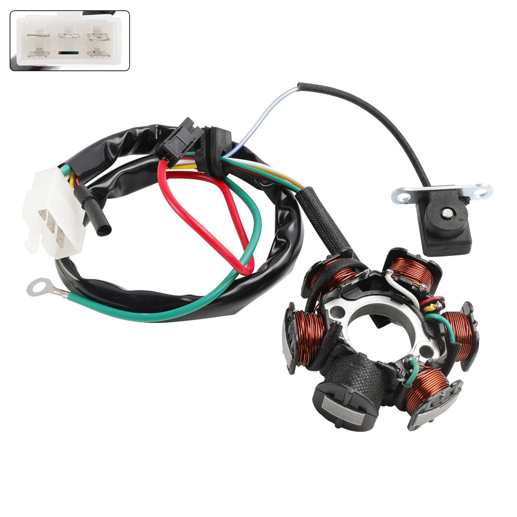 Stator Magneto 6 Coil for Kymco DJ50 (2000–2023)