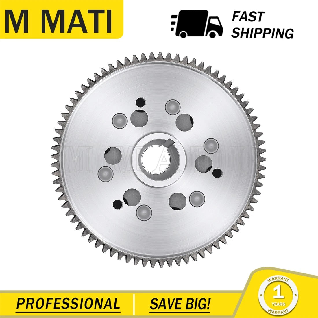 Flywheel Rotor Ring Gear 5GT-85550-01-00 for Yamaha Grizzly 600 (1998–2001)