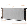 Aluminum Radiator for Ford F150/F250/Expedition 1997-1998 4.2L/4.6L AT DPI-2141