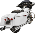Bassani Xhaust DNT Straight Can Mufflers for FL (1F72DNT6) - Chrome