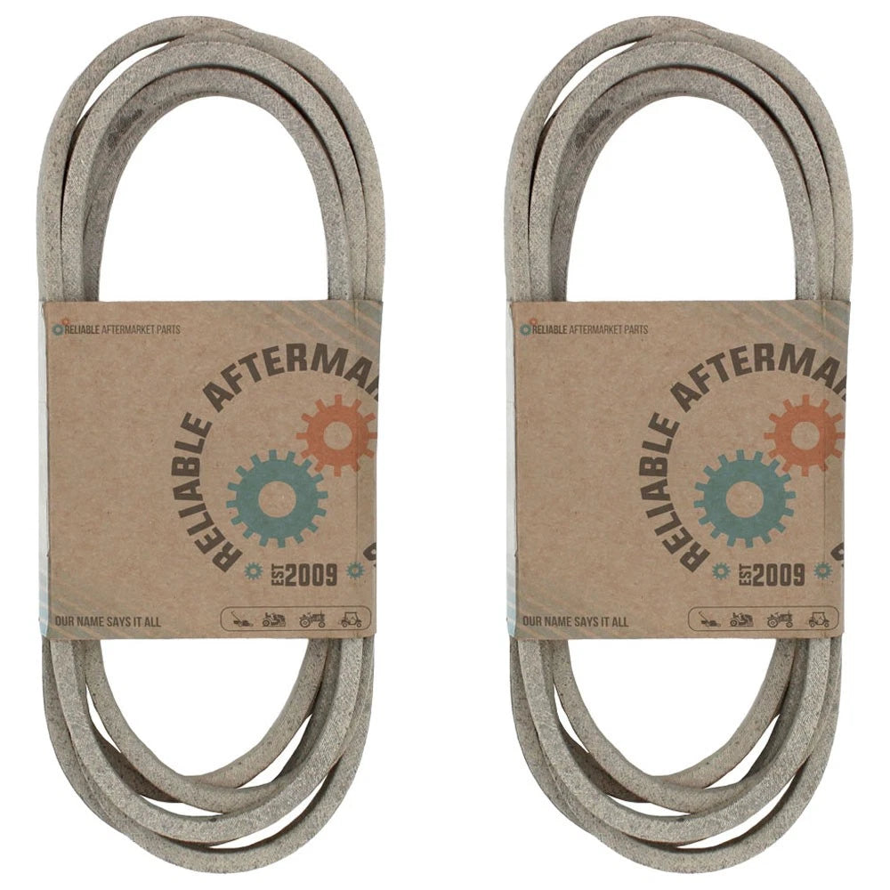 2PK 157" 1/2" Deck Belt for Craftsman, Simplicity, Snapper (Fits 7103789YP, 7103789)