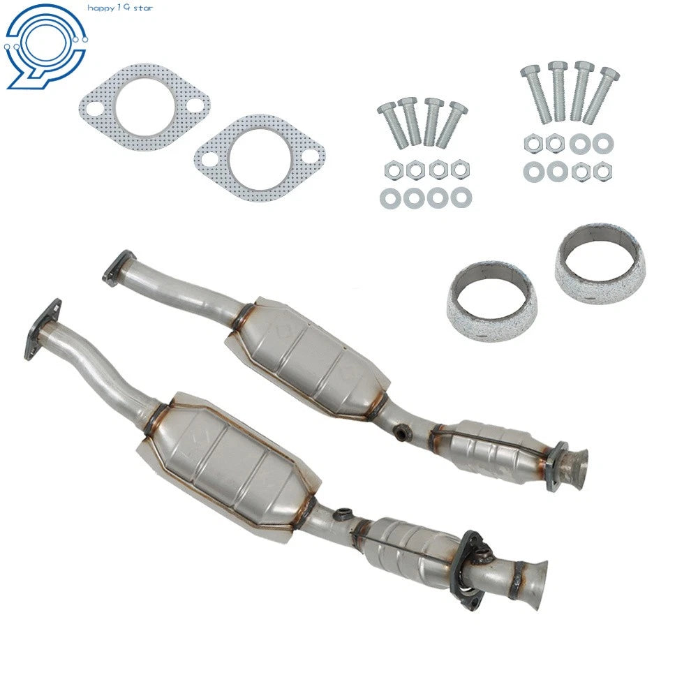 Set of 2 Catalytic Converters for Ford Crown Victoria Mercury Grand Marquis