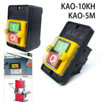 Push Button Switch for Motor Machine Drill (10A AC 220/380V)