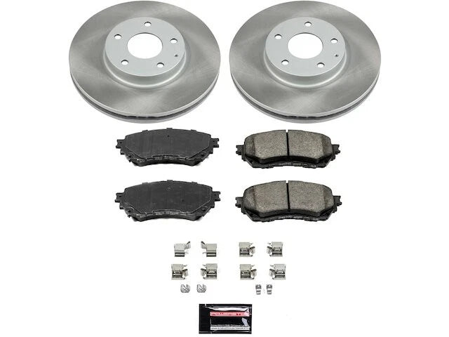 Front Brake Pad and Rotor Kit for Mazda 6 (2014–2018) ZD243YP