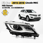 HID/Xenon Headlight for Lincoln MKC (2015–2018) Right W/LED DRL
