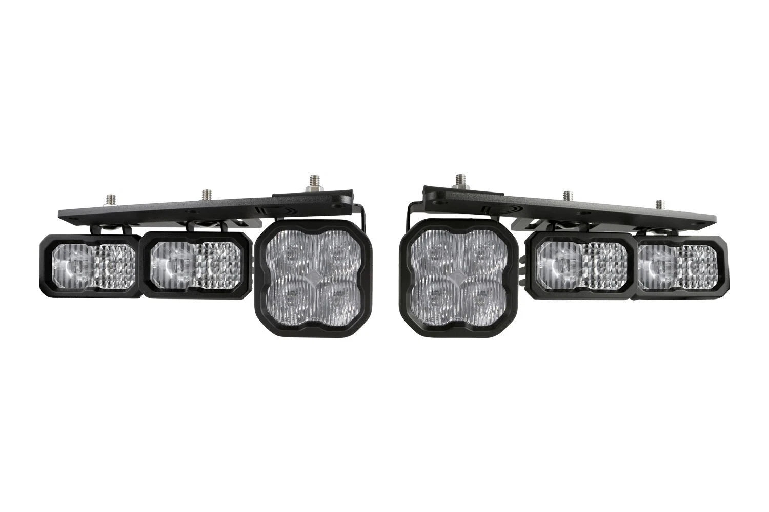 Diode Dynamics Fog Pocket Kit for 2021-2025 Ford Bronco with Steel Bumper White Sport