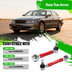 2X Adjustable Rear Toe Control Arms Kit for Lexus GS300 GS400 GS430 (1998–2005)