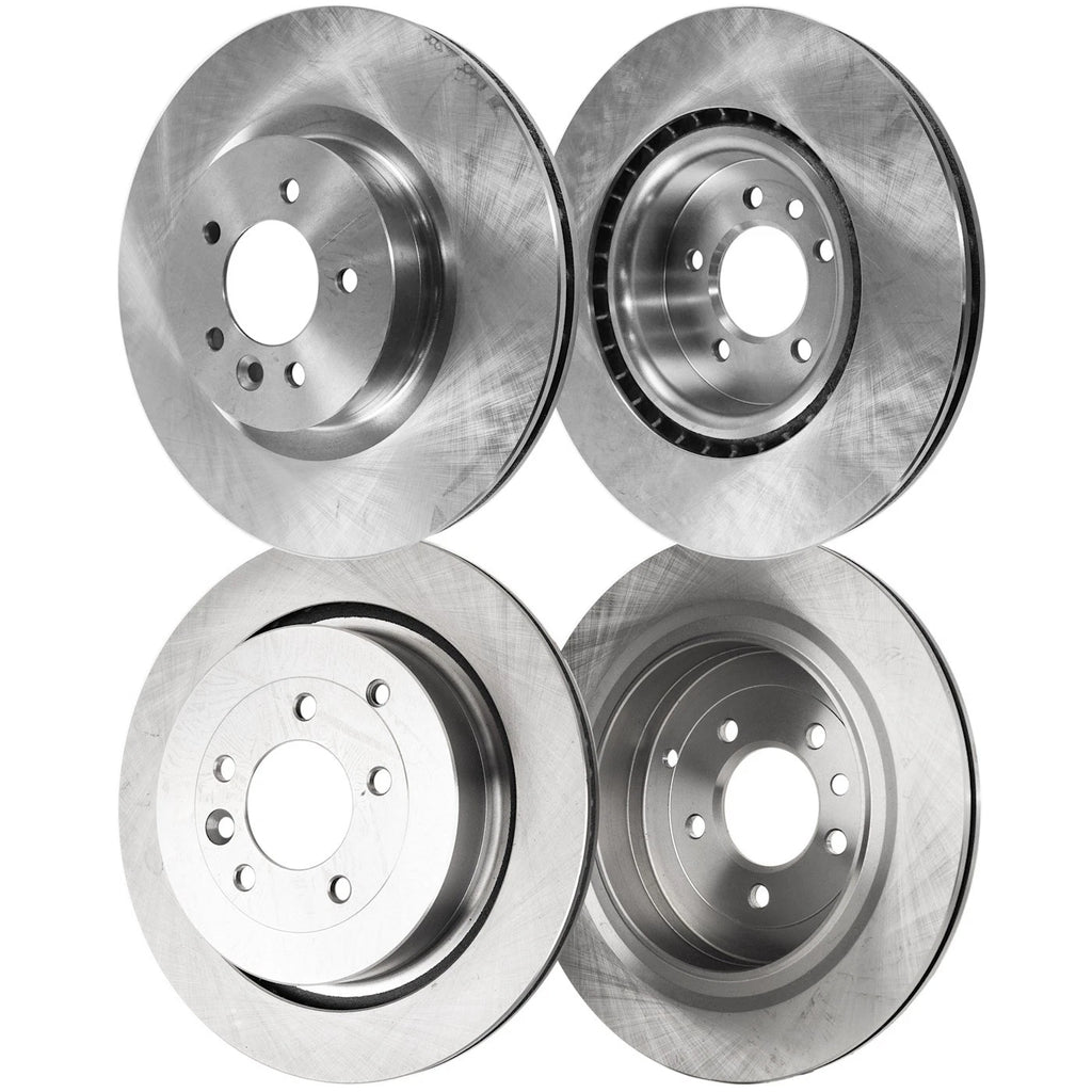Front and Rear Disc Brake Rotors for Land Rover Range Rover Sport (2006–2013)