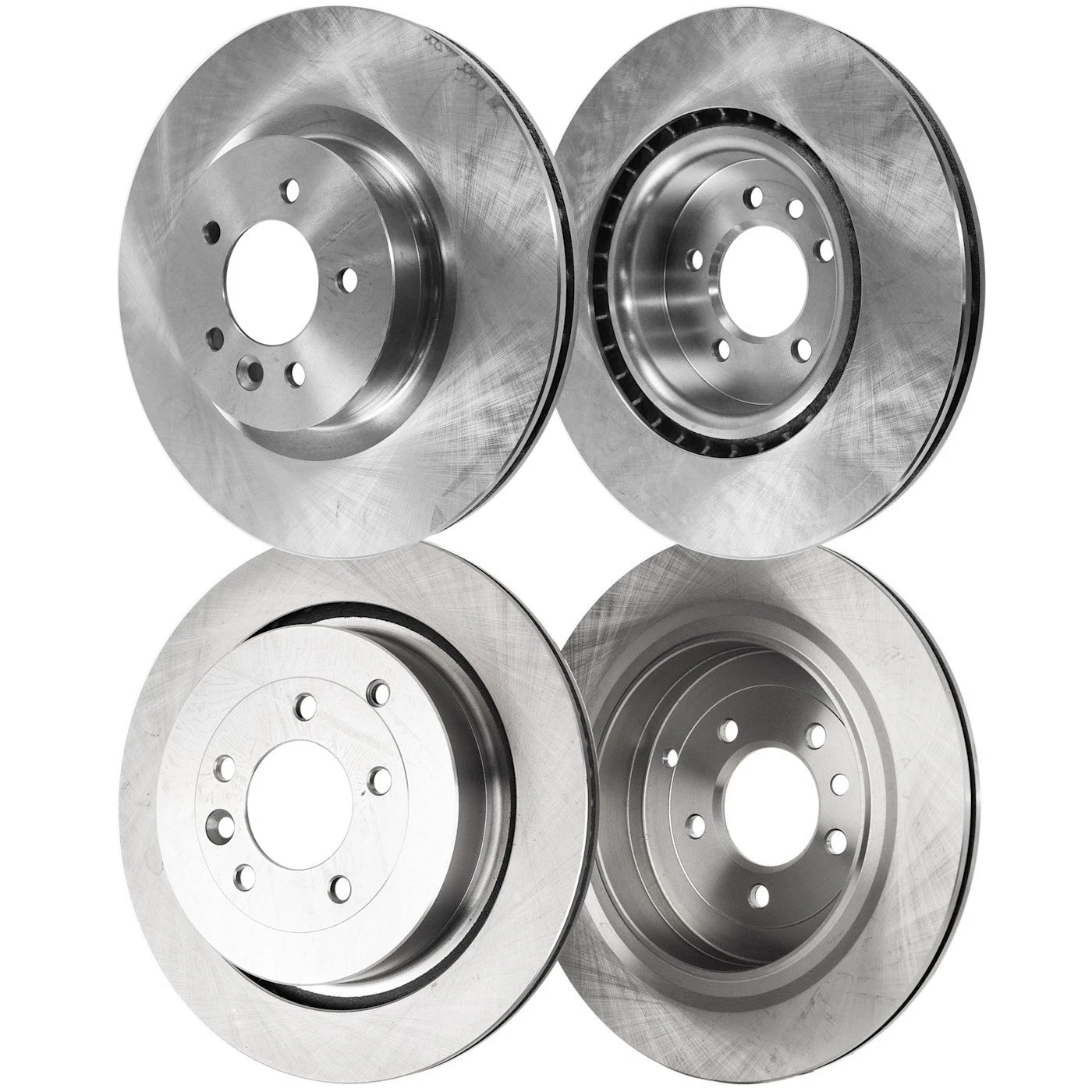 Front and Rear Disc Brake Rotors for Land Rover Range Rover Sport (2006–2013)