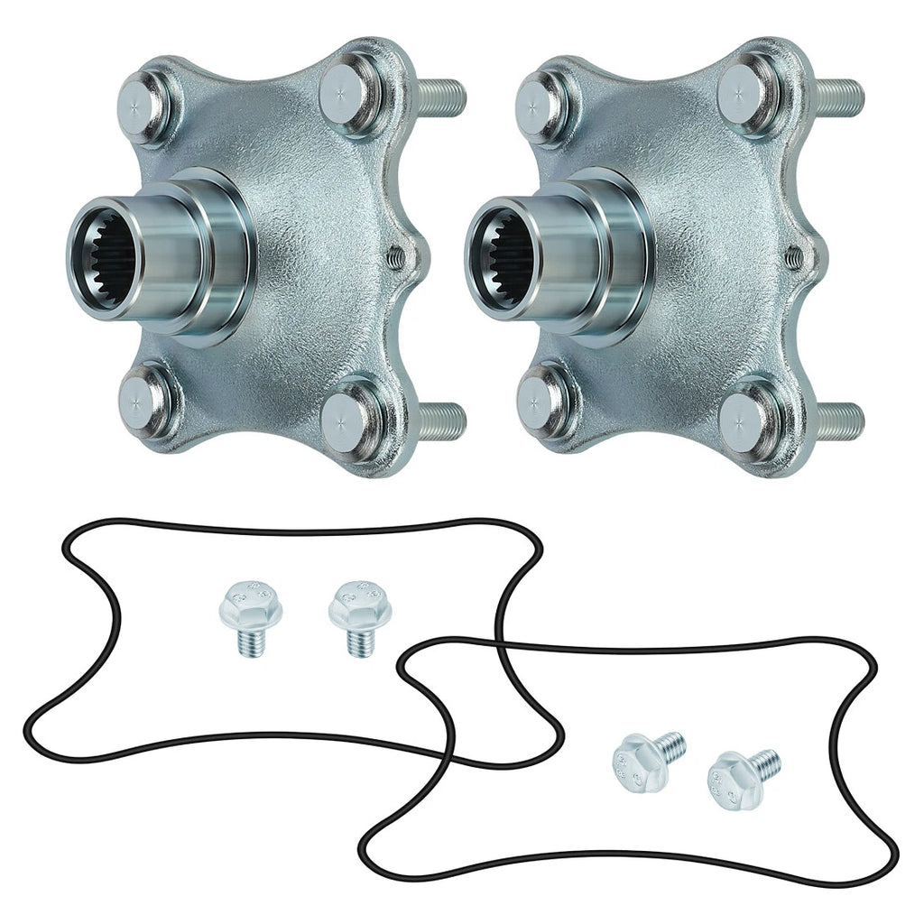 2X Front Wheel Hub Kit for Honda Foreman 450 TRX450FE TRX450FM (1998–2004)