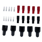 5 Pairs 30AMP Anderson-Style Connectors with Rubber Covers/Sleeves