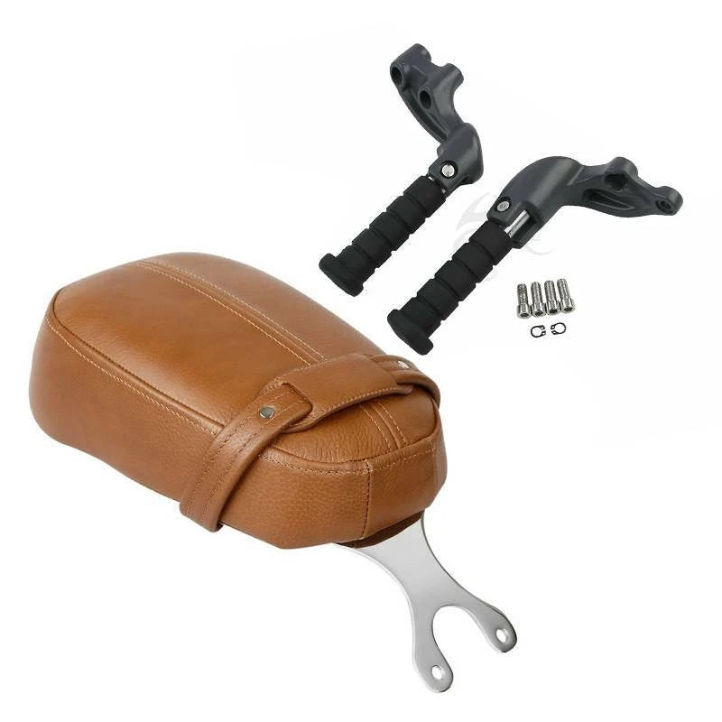 Rear Footpeg & Desert Tan Passenger Seat for Indian Scout (2015–2024)