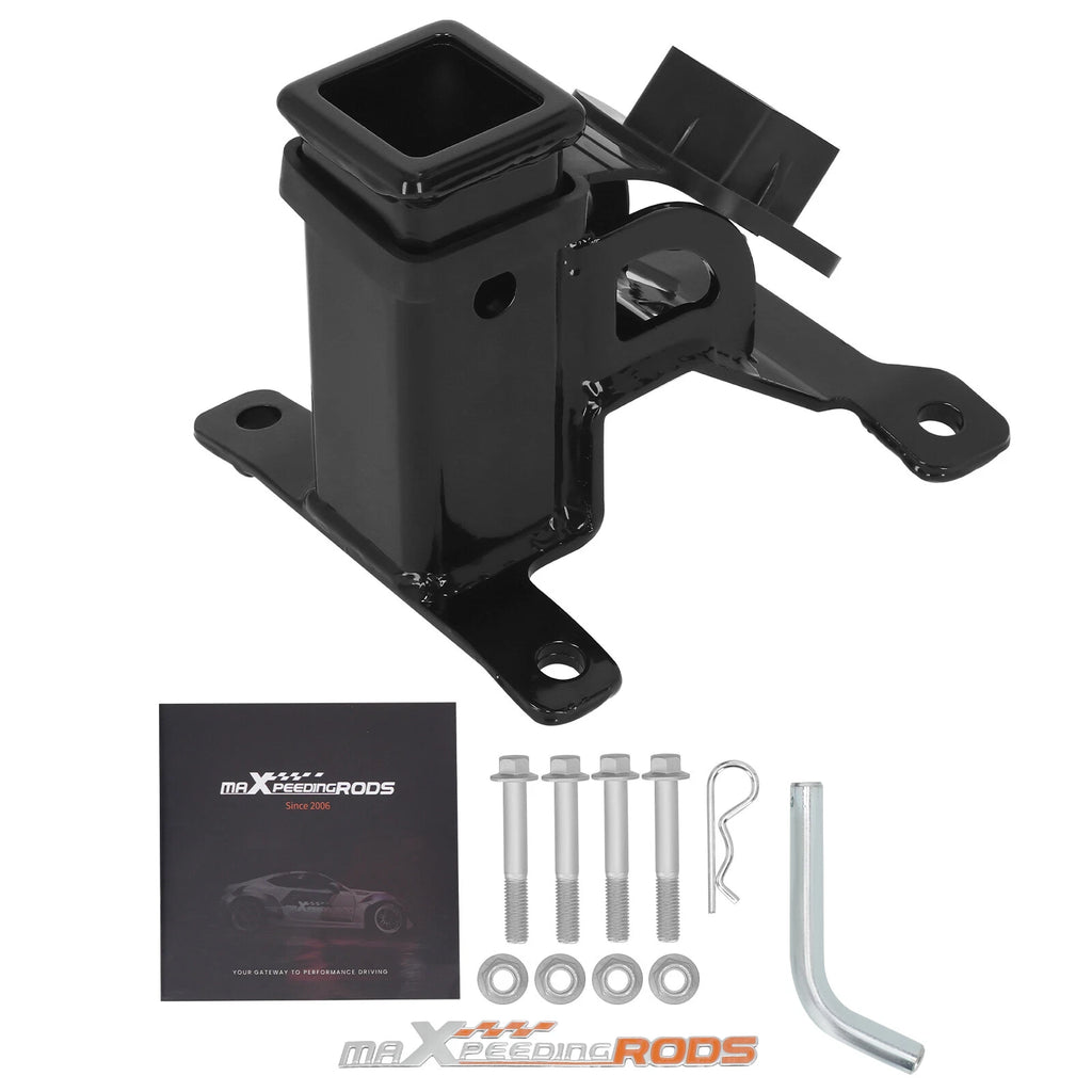 2" Trailer Hitch Kit for Polaris RZR PRO XP / 4 (2020–2026) Bolt-On Black