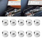 9mm-12mm Engine Screw Bolt Cover Caps Chrome for Harley Electra Glide, Road King