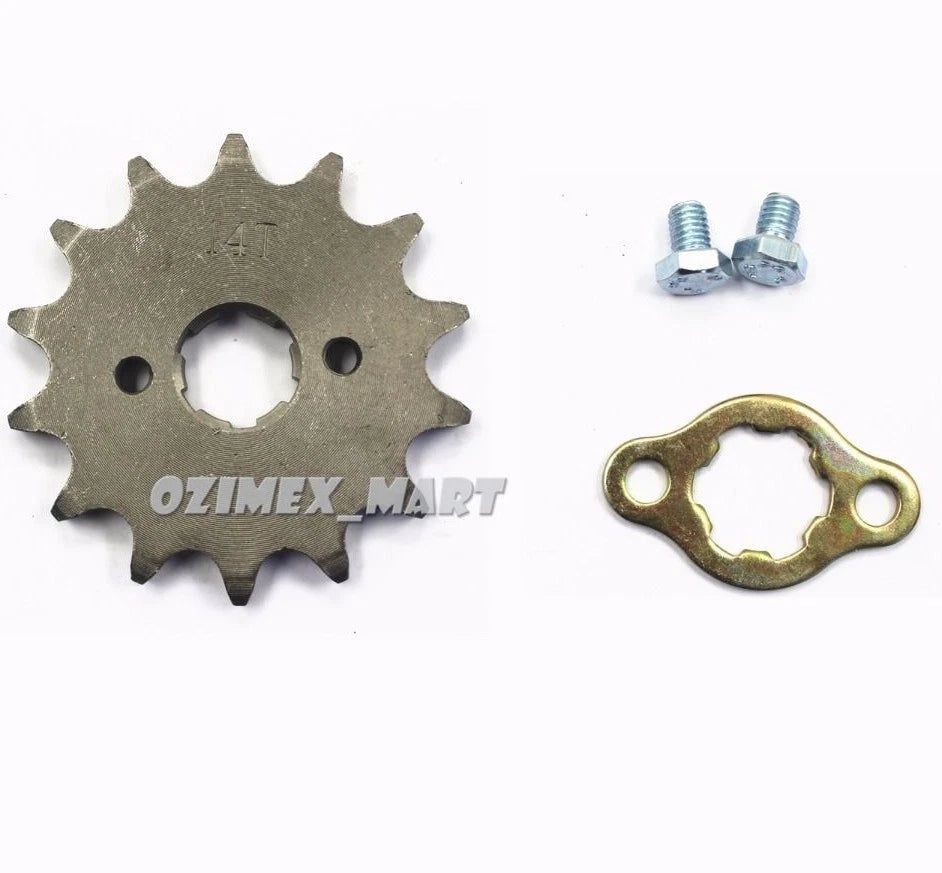 14T 20MM Front Engine Gear Sprocket for Go Kart 530 Chain (Go Kart)