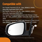 Heated Rear View Mirror for Toyota Tacoma (2016–2023) Chrome 8794004250