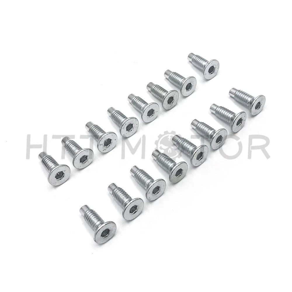 Set of 16 Windshield Frame Screws for Jeep Wrangler TJ YJ CJ
